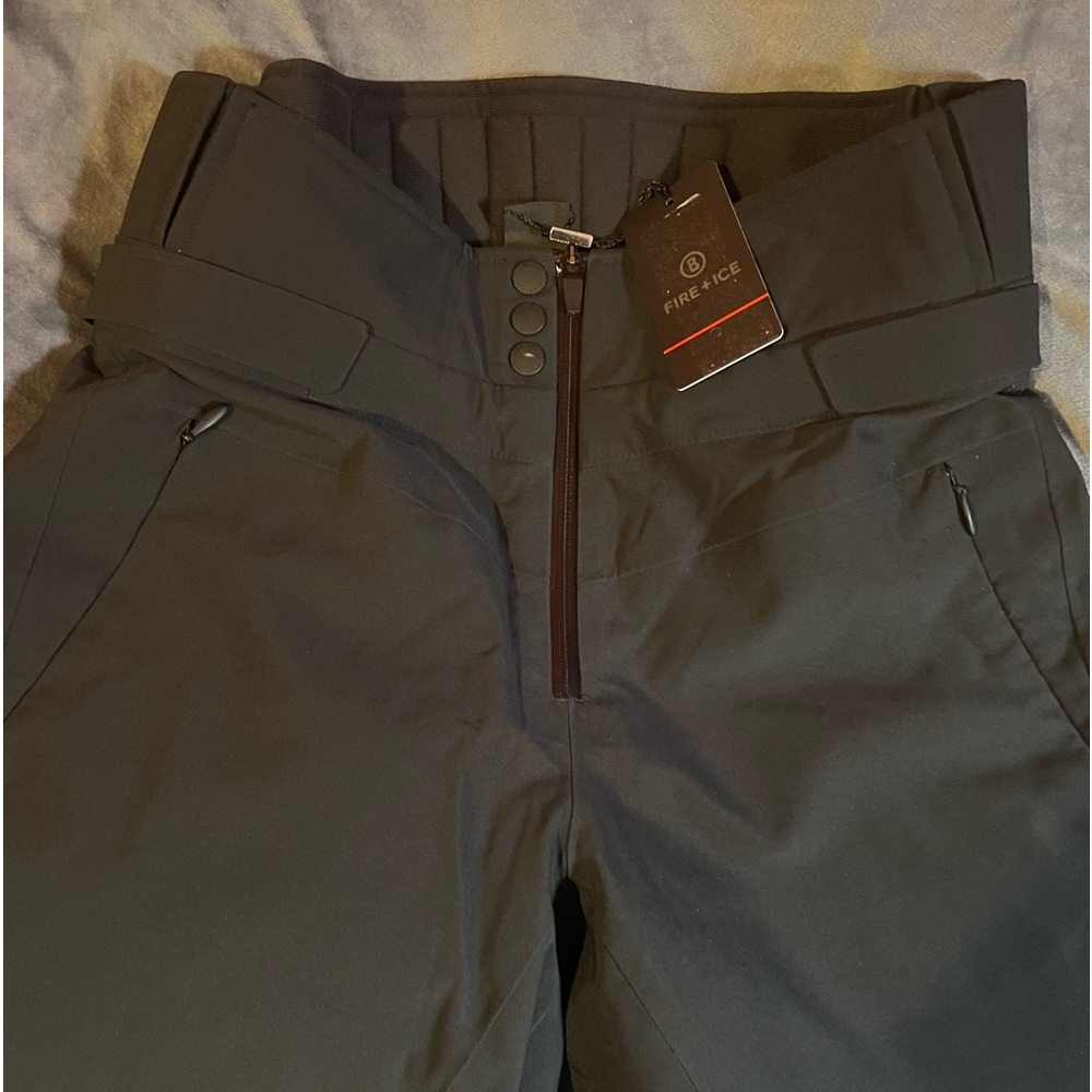 Fire & ice Bogner black snow ski pants Sz 10 women